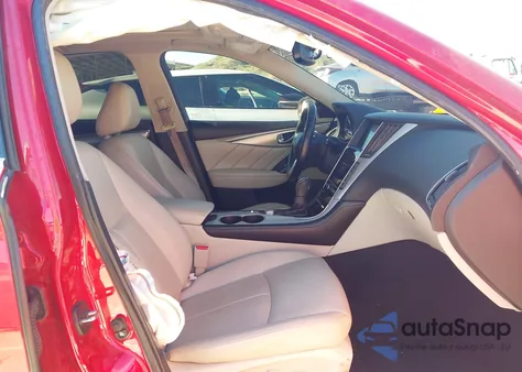 2021 Infiniti Q50 Luxe из США, поврежденный, VIN JN1EV7BP9MM701017